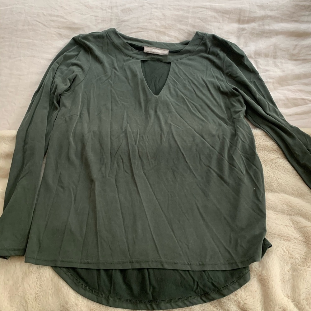 Green top.